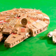 Illustration for article titled An Immaculate Millennium Falcon Model Made Entirely Of Cardboard